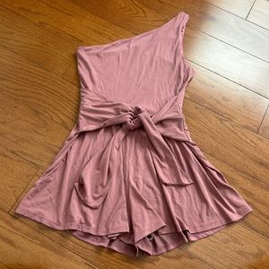 Blush pink romper